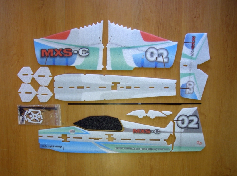 MXS-C Mini Bleu 600mm Rc Factory